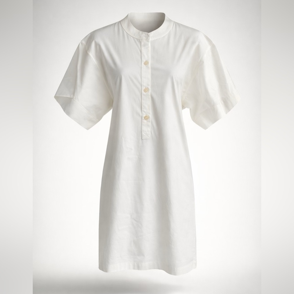 Theory Cotton Shirtdress/Tunic, pockets, short sleeves, oversized, 0, like new